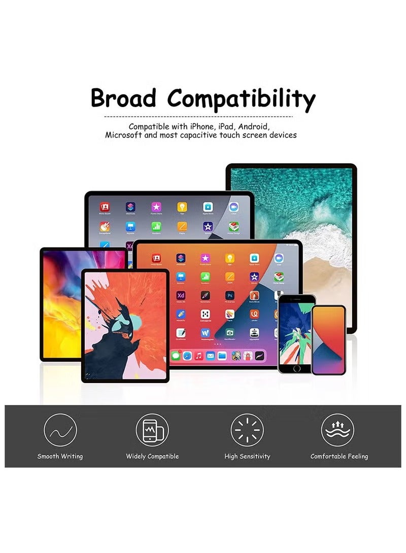 4 pieces Stylus for Touch Screens Stylus Pens High Sensitivity and Precision Capacitive Stylus for iPhone iPad Pro Tablets Samsung Galaxy PC - Image 5